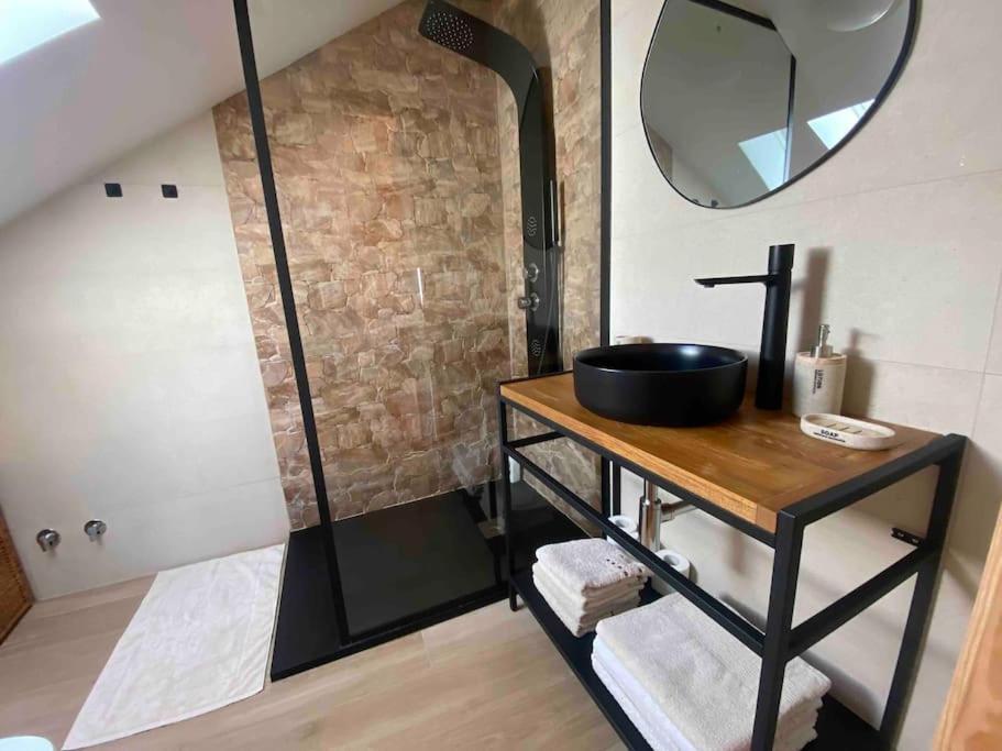 La Loba - Un Pequeno Paraiso A Tu Alcance Villa Fornelos de Montes Ngoại thất bức ảnh